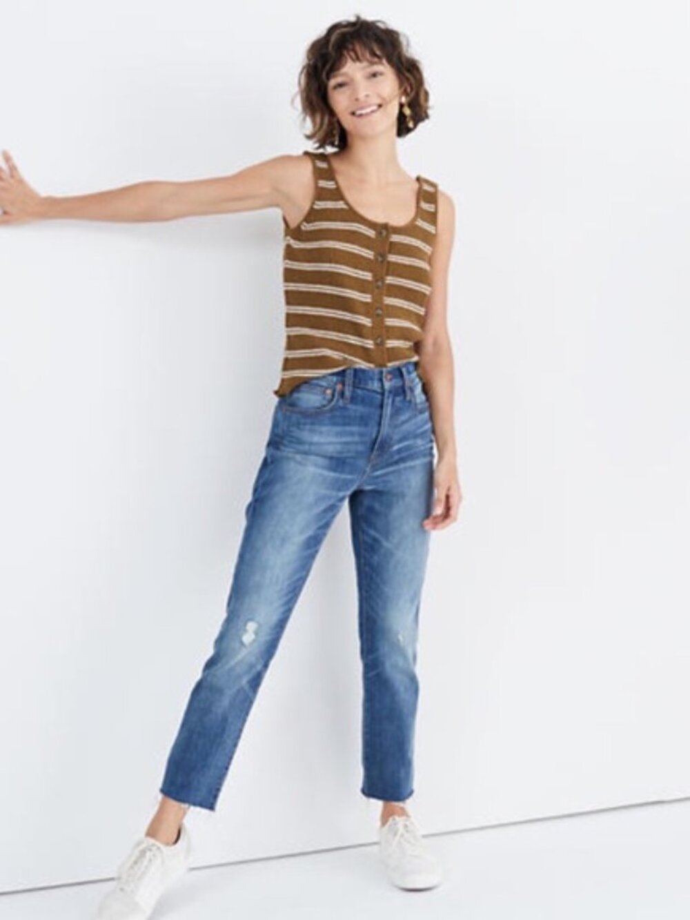 Madewell The High Rise Slim Crop Boy Jean
